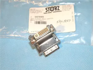 DVI-D Right angle adapter, Male to Female, Storz 547D90 - Picture 1 of 1