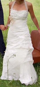 Traum REMBO Brautkleid Hochzeitskleid (Zweiteiler), Gr. 38, sehr guter Zustand - Bild 1 von 12