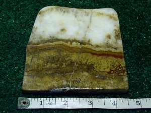 Fiamma scenica ONYX lastra 420 grammi lapidario grezzo - Foto 1 di 5
