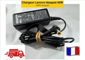 Chargeur Lenovo Ideapad 20V 2A 40w ADP-40NH B 45N0461 45N0462 / 100% Original - Imagen 1 de 2