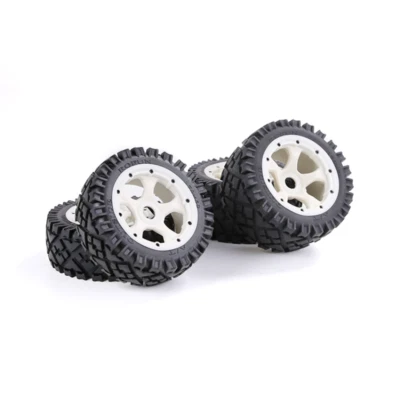 All Terrain Hinterradsatz aus hochfestem Nylon für 1/5 Hpi Baja 5b Rv Kingmotor - Bild 1 von 4