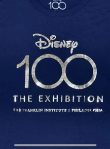 Disney 100 Exhibition T-shirt Brand New With Tags Select Your Size NEW WITH TAGS - Picture 1 of 3