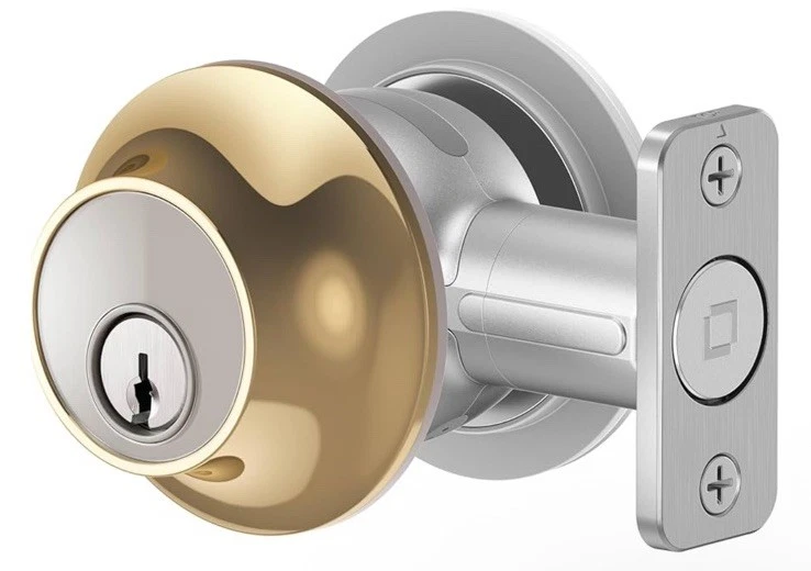 Level Touch Lock - Smart Deadbolt for Keyless Entry  - Polished Brass - Image 1 of 1