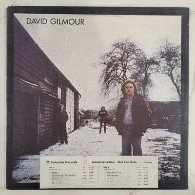 David Gilmour - Self Titled Debut Vinyl LP - 1978 - White Label Promo - JC 35388 - Image 1 of 4