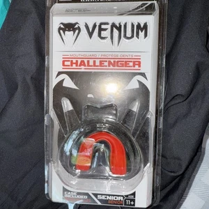Venum "Challenger" Red Devil Mouthguard Senior  With Case Included Ages 11+ - Picture 1 of 2