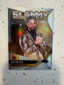 Seth Freakin Rollins Slammy 2025 TOPPS CHROME WWE SMY-SRL1 - Picture 1 of 2