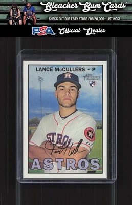 2016 Topps Heritage 573 Lance McCullers Rookie High # SP - Image 1 of 2