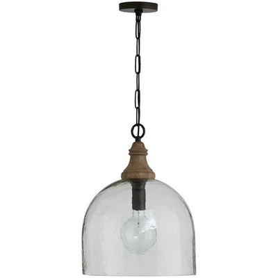 Spark & Spruce 20764-GWCO OPEN BOX Chandler Pendant Grey Wash and Dark Pewter - Image 1 of 4