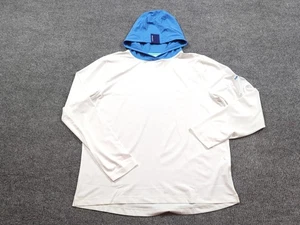 B Draddy Shirt Herren Large weiß Langarm Kapuze Charlie Performance Pullover - Bild 1 von 10