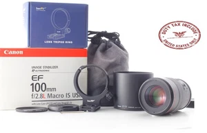 [Top NEUWERTIG in BOX] Canon EF 100mm f/2.8 L Macro IS USM + Stativbajonett aus JAPAN - Bild 1 von 10