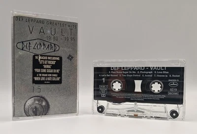 Def Leppard - Vault: Greatest Hits 1980-1995 | Cassette | 1995 | 528 656-4 - Image 1 of 4