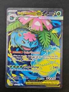 Mega Venusaur ex 155/132 - Pokemon Mega Evolution Ultra Rare - Picture 1 of 2