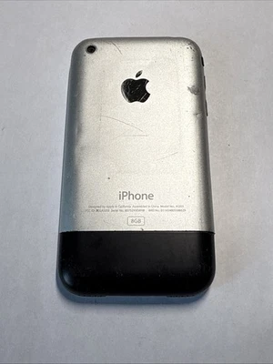 Apple iPhone 1st Generation - 8GB - Black - A1203 (GSM) - Image 1 of 3