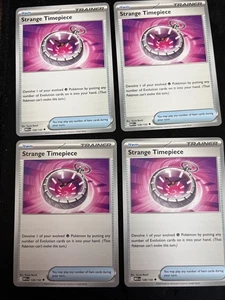 Strange Timepiece 128/132 Uncommon Playset 4X Mega Evolution Pokémon TCG Mint NM - Picture 1 of 1