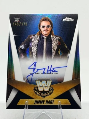 2025 Topps Chrome WWE Legendary Jimmy Hart Refractor /175 #LCA-JH - Image 1 of 2