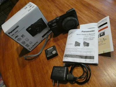 Panasonic Lumix DMC-ZS60 Digital Camera w/Accessories & Box - 18.1mp 4K 30x Zoom - Image 1 of 4