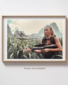 12x8 Photo Hand Signed By Scarlett Johansson Jurassic Park + Verified COA PROOF - Picture 1 of 15