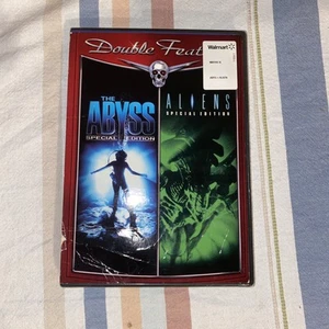 The Abyss /Aliens (DVD, 2 Disc, Double Feature) BRAND NEW, SEALED, FREE SHIP - Picture 1 of 2