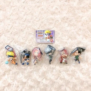 Naruto Shippuden figure strap key chain Lot 6 set retro anime Japan hobby m627 2 - Picture 1 of 8