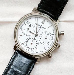 [Near MINT] Frederique Constant Men's Analog Quartz Wristwatch No Box - Picture 1 of 3