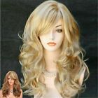 Daily Fashion Wig Blonde Hair Wigs Female Curly Long Woman Cosplay Kos J6T3 H3Q3