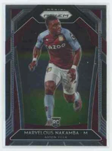 2020 Panini Prizm Premier League Marvelous Nakamba RC Aston Villa ##281 - Picture 1 of 2