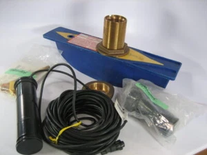 B&G 170kHz B122 Long Reach f/Network Instruments 170 kHz Bronze Depth Transducer - Picture 1 of 9