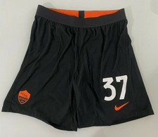 Pantaloncini Leonardo Spinazzola As Roma vs Sassuolo 06.12.2020 Calcio Worn