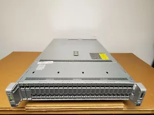 Cisco UCS-C240-M4 Two E5-2640V3 2.6GHz 16C 128GB RAM 24 Bay HDD 12x 600GB 10K - Picture 1 of 5