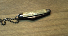 vintage hammer brand Key Chain mother of pearl knife (1945-55)