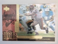 1998 Upper Deck Black Diamond Extreme Brilliance Gold 17/28 Warrick Dunn