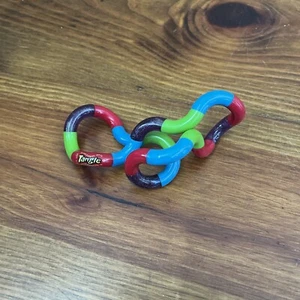 Vintage 1981 Tangle Richard x Zawitz Multi-Color with Glitter Fidget Toy - Bild 1 von 20