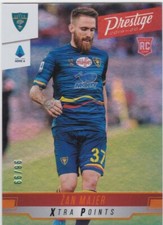 2019/20 Chronicles Prestige Xtra Points Orange #255 Zan Majer RC Lecce 98/99