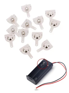20pcs For 18650 Battery Pack Metal Batteries Spring Contact Piece 16MM*18.5MM - Picture 1 of 11