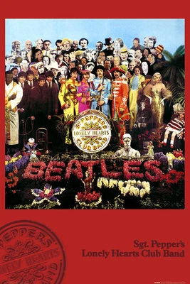 BEATLES - SGT PEPPERS POSTER 24x36 - MUSIC BAND 4224