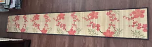 Table Runner Bamboo Floral 90 inches x 13 inches - Picture 1 of 6