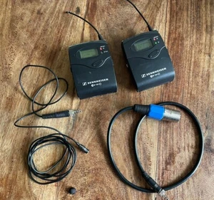 SENNHEISER EW100 G3 RADIO MIC SET / CHANNEL 38 +LAV ME2 +3.5mm (locking) - XLR - Picture 1 of 12