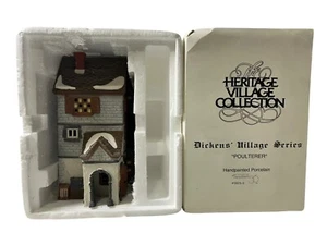 Dept 56 Dickens Village Collection Poulterer Heritage Village w/box No Light - Picture 1 of 3