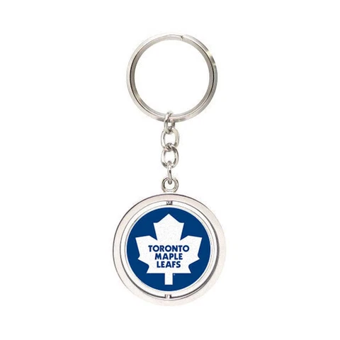 Toronto Maple Leafs Spinning Keychain Keyring New Cover
