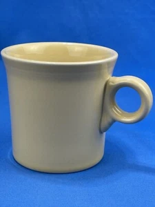 Fiesta Fiestaware - Ivory Coffee Mug Ring Handle - HLC - RETIRED (F) - Picture 1 of 10