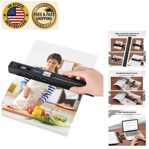 Handheld Portable Scanner: 900dpi Photo and Document Scanner with 16GB SD Card - Picture 1 of 11