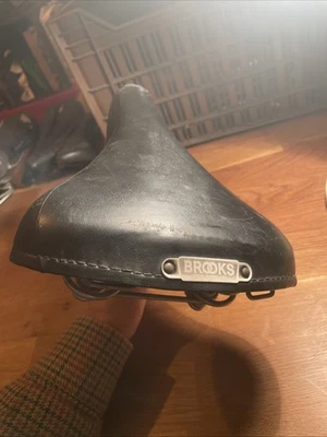 Vintage Brooks Bike Saddle  - Photo 1/4
