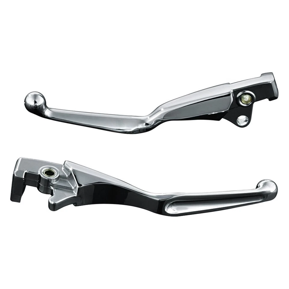 For Yamaha Stratoliner 2009-2014 Kuryakyn Wide Chrome Levers Foto 1 de 2