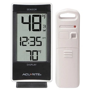 ACURITE 02059M Wireless Thermometer,Digital LCD PK 4 - Picture 1 of 1