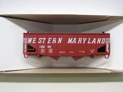 STEWART # 102121 ~ TOLVA WESTERN MARYLAND 70 TONELADAS 3 BAHÍAS # 10936 ~ ESCALA HO Foto 1 de 4