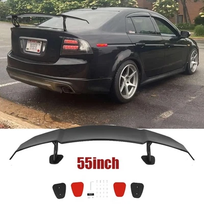 For Acura TL 2004-2008 55" Rear Trunk Spoiler GT Style Racing Wing Glossy Black Foto 1 de 4