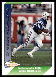 1991 Pacific Clarence Verdin Indianapolis Colts #201 - Foto 1 di 2