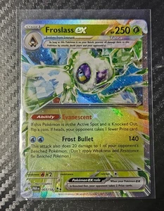 Pokémon TCG Froslass EX 003/182 Sv04: Paradox Rift Holo Card - Picture 1 of 2