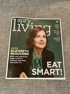 ELIZABETH MCGOVERN INTERVIEW DOWNTON ABBEY SPRY LIVING MARCH 2022 CORA CRAWLEY - Picture 1 of 1