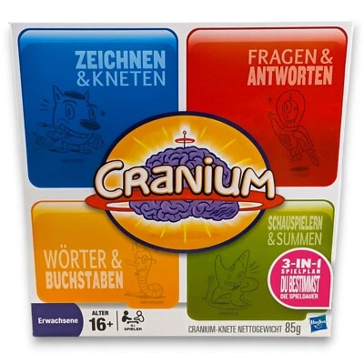 Cranium Erwachsene 3in1  Spielplan Ab 16 /Hasbro 2009 / Vollständig Top Zustand  - Bild 1 von 4